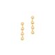 Silberohrschmuck gold