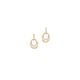 Silberohrschmuck gold