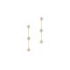 Silberohrschmuck gold