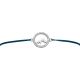 Glücksbringer Armband Berg mit Steinen blau