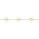 Silberarmband gold