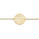 Silberarmband gold