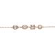 Silberarmband rosé
