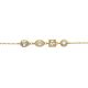 Silberarmband gold