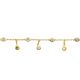 Silberarmband gold