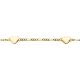 Silberarmband gold