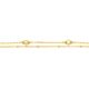 Silberarmband gold