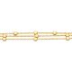 Silberarmband gold