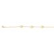 Silberarmband gold