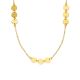 Silbercollier gold
