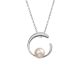 Silbercollier Zuchtperle