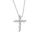 Silbercollier Kreuz