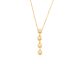 Silbercollier gold