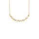 Silbercollier gold