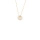 Silbercollier gold