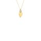 Silbercollier gold
