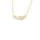 Silbercollier gold