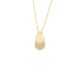 Silbercollier gold