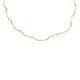Silbercollier gold