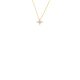 Silbercollier gold