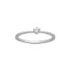 Silberring Lab Grown 0,12ct 