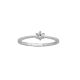 Silberring Lab Grown 0,25ct