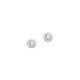Silberohrschmuck Lab Grown 0,40ct