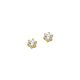 Silberohrschmuck Lab Grown 0,40ct gold