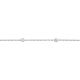 Silberarmband Lab Grown 0,12ct