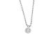 Silbercollier Lab Grown 0,25ct